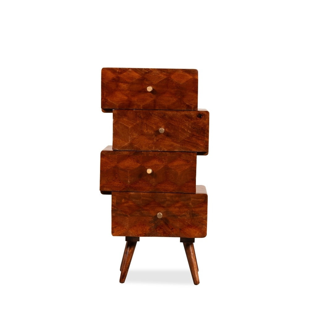 Wooden Chest of Drawers | 45cm Geo | Trade Furniture