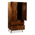 Geo Mango 85cm Wardrobe