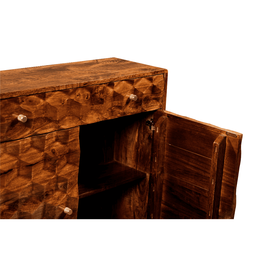 Geo Mango 90cm Slim Sideboard
