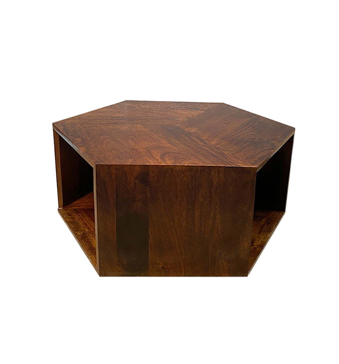 Geo Mango Hexagon Coffee Table