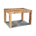 Light Mango Wood Dining Table, 120cm