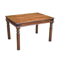 Jali Mango Wood Dining Table, Honey, 120cm