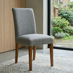 Milan Fabric Dining Chair, Beige
