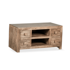 Dakota 4 Drawer Media Unit, 115cm