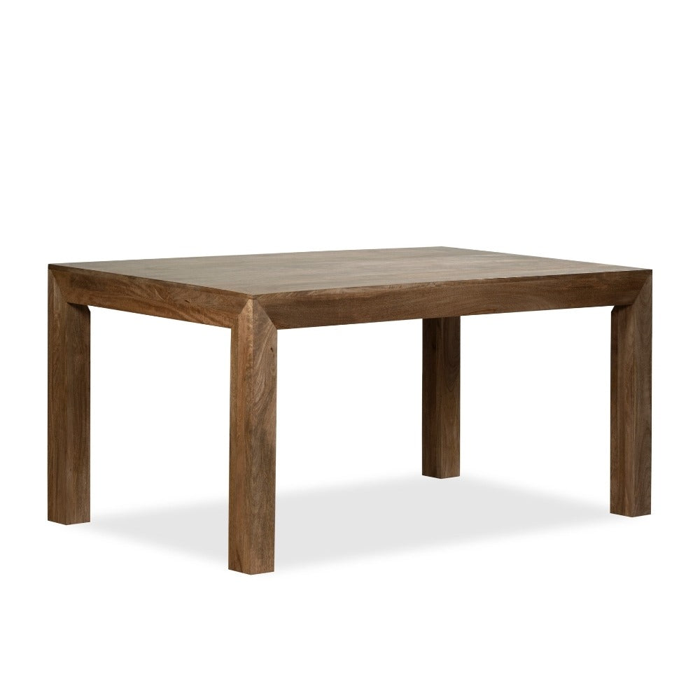 Oak Stain Dakota Mango Wood Dining Table, 160cm