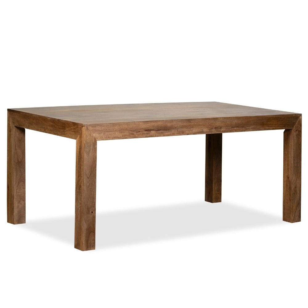 Oak Stain Dakota Mango Wood Dining Table, 180cm