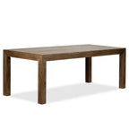Oak Stain Dakota Mango Wood Dining Table, 220cm