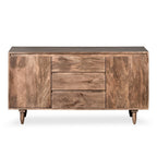 Scandi Mango Wood Sideboard, 130cm
