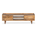 Scandi Mango Wood TV Unit, 145cm