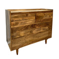 Scandi Mango Wood 4 Drawer Chest, 100cm