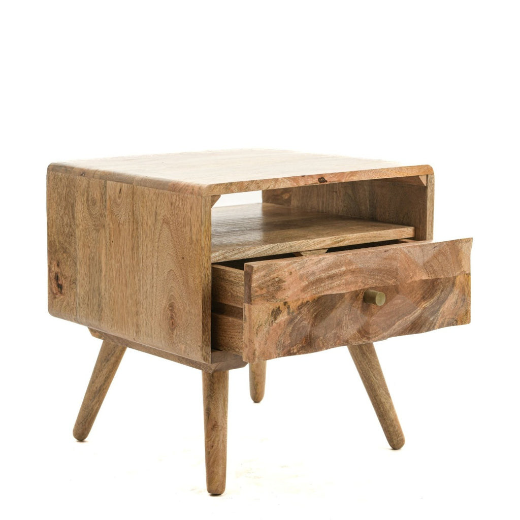 Geo Mango Side Table