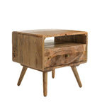 Geo Mango Side Table