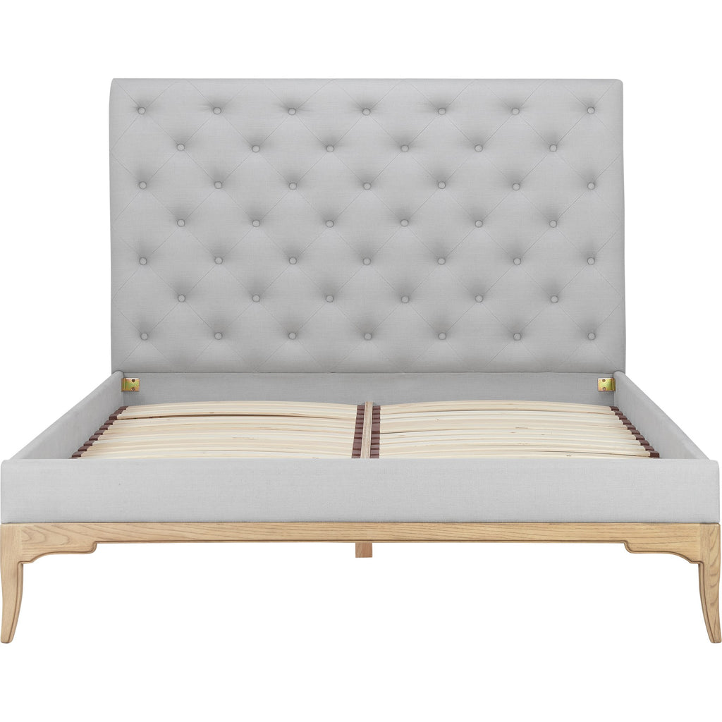 Toulon Low End Double Bed - Oak