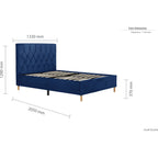 Loxley Small Double Bed