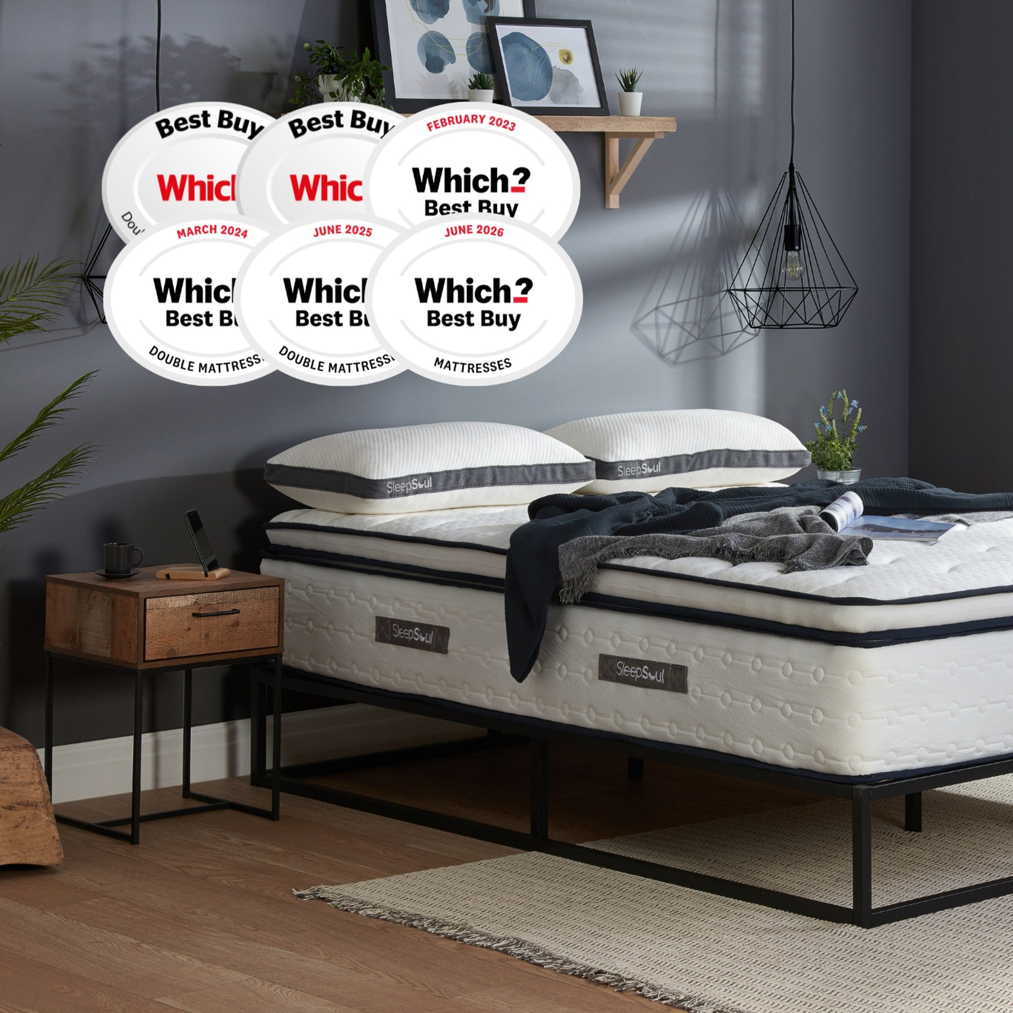 SleepSoul Space King Mattress