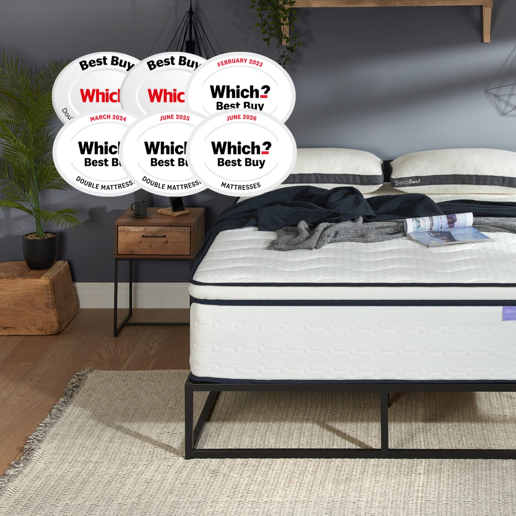 SleepSoul Space Super King Mattress
