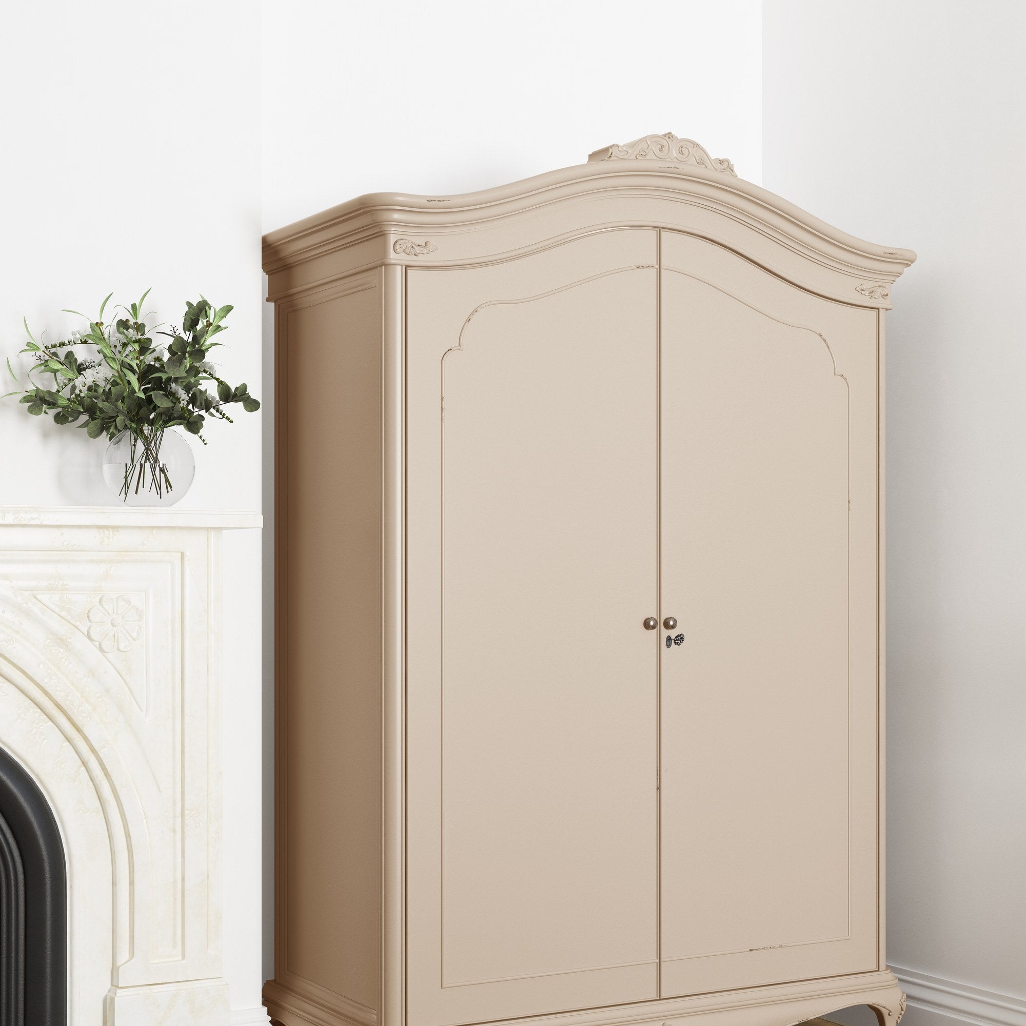 Ivory Wide Fitted Wardrobe