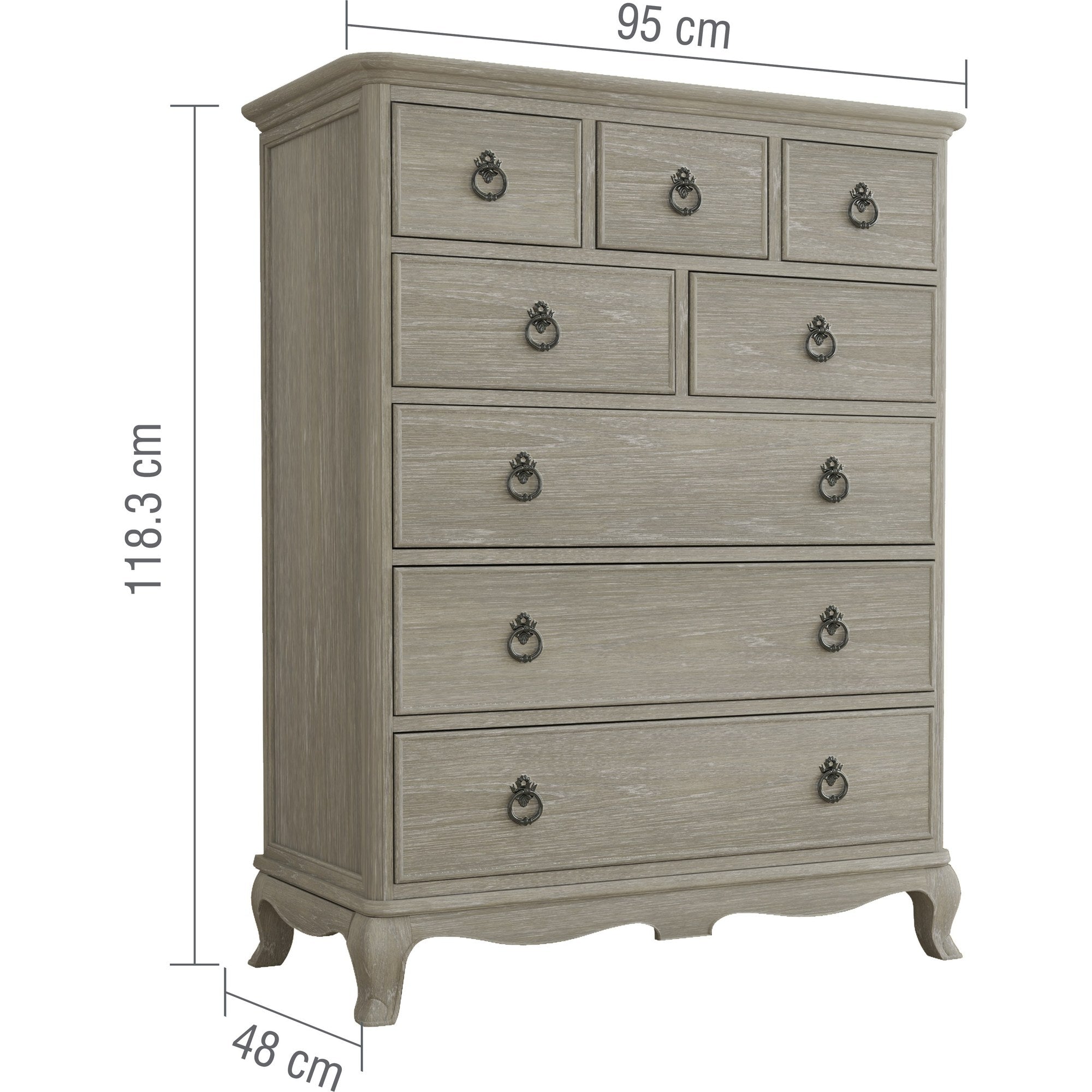 Camille 8 Drawer Chest