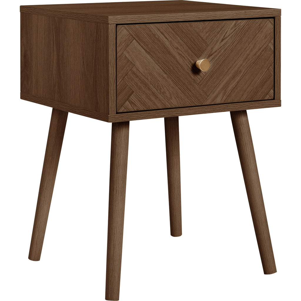Herringford 1 Drawer Bedside