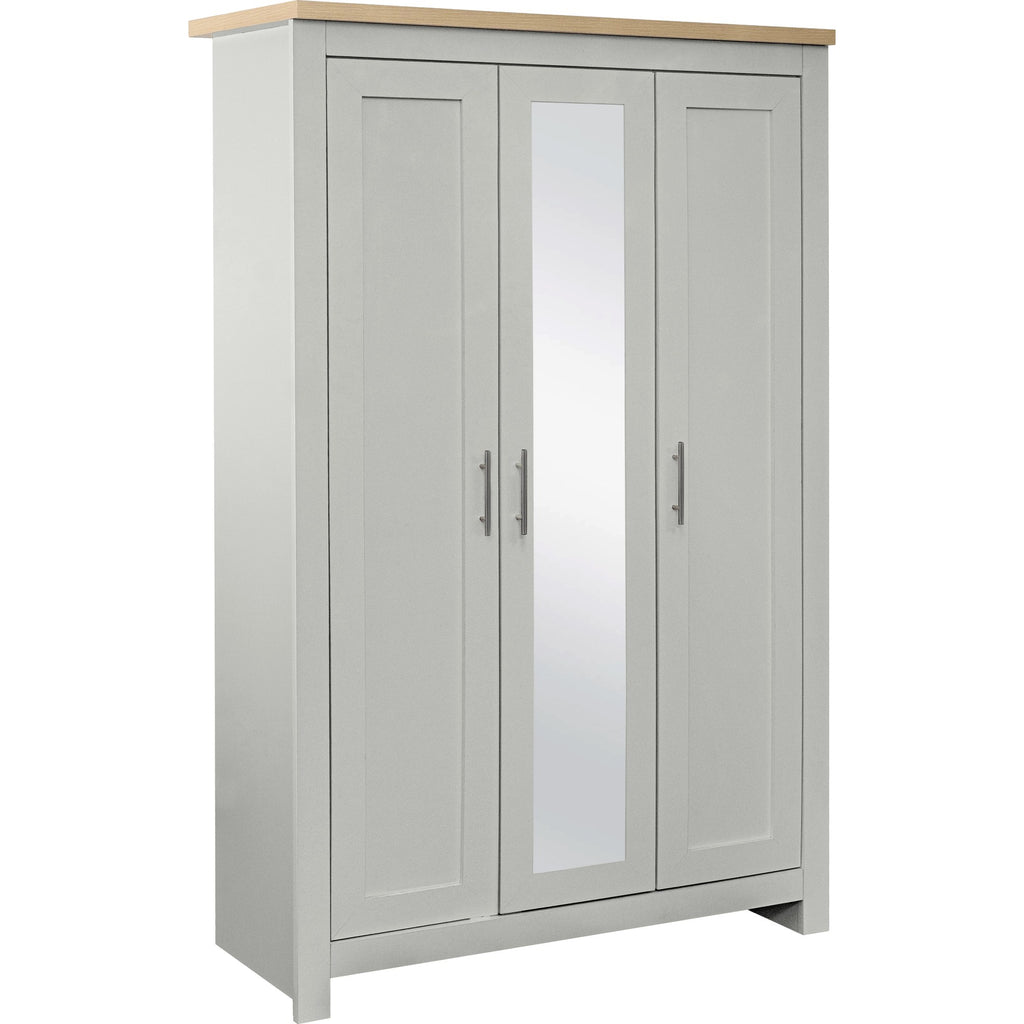 Highgate 3 Door Wardrobe With Mirror