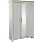 Highgate 3 Door Wardrobe With Mirror