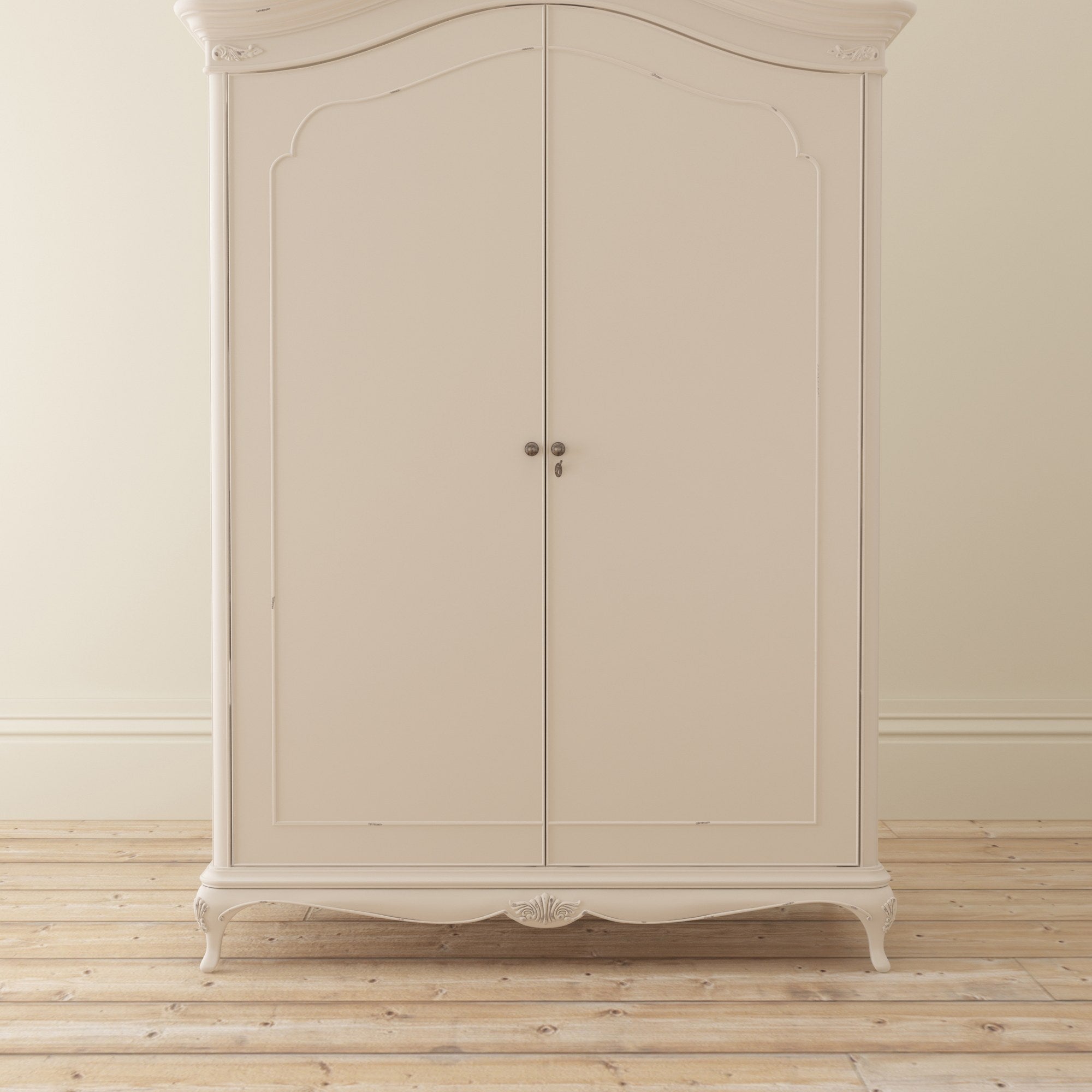 Ivory Wide Fitted Wardrobe