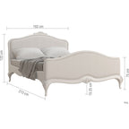 Etienne Upholstered King Bed