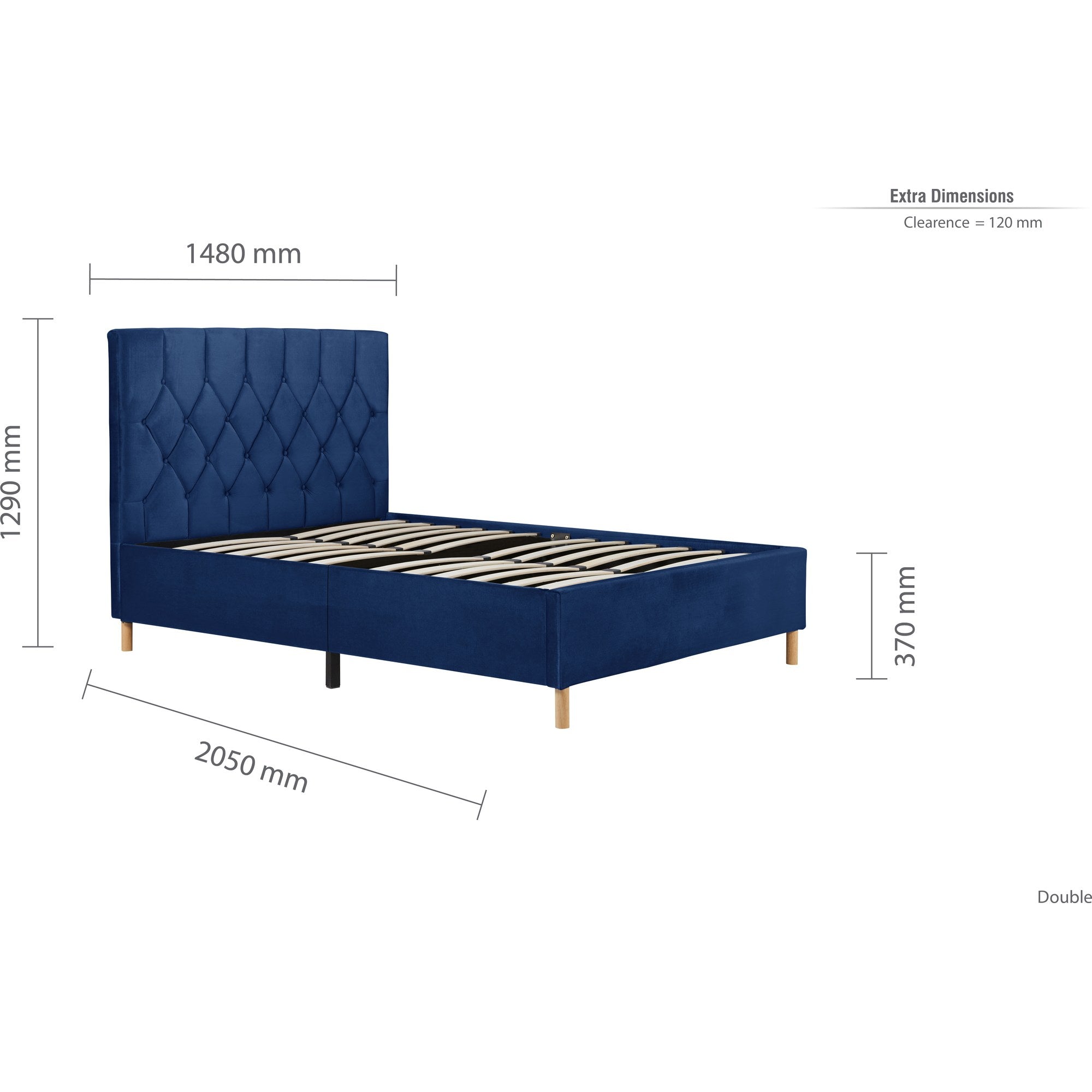 Loxley Double Bed