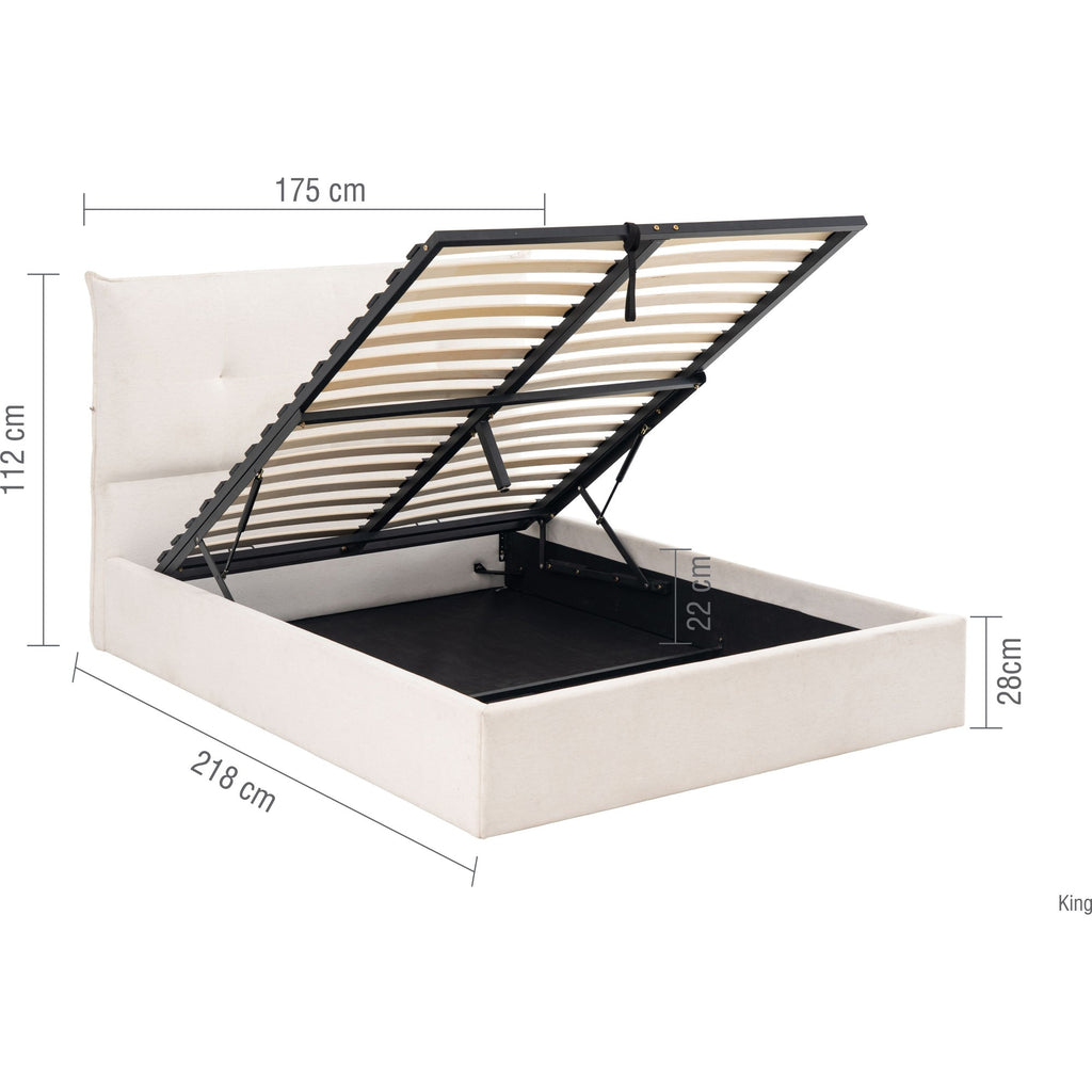 Haven King Bed White