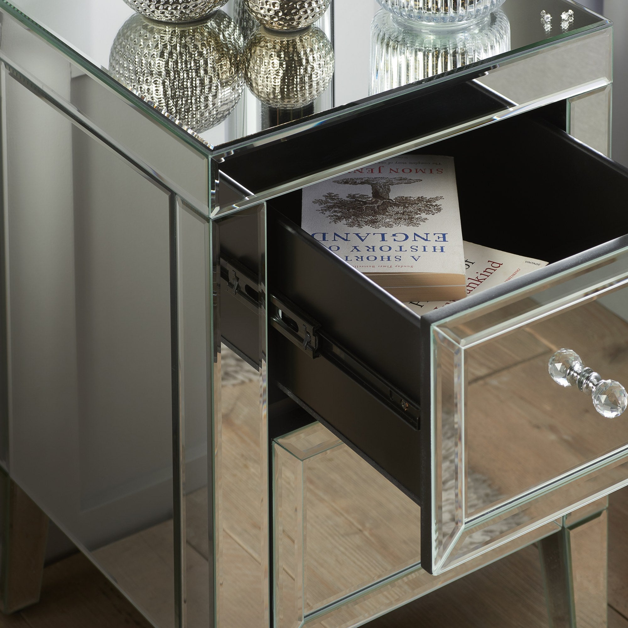 Valencia 2 Drawer Bedside