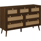 Croxley 7 Drawer Rattan Chest
