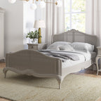 Etienne Rattan Double Bed