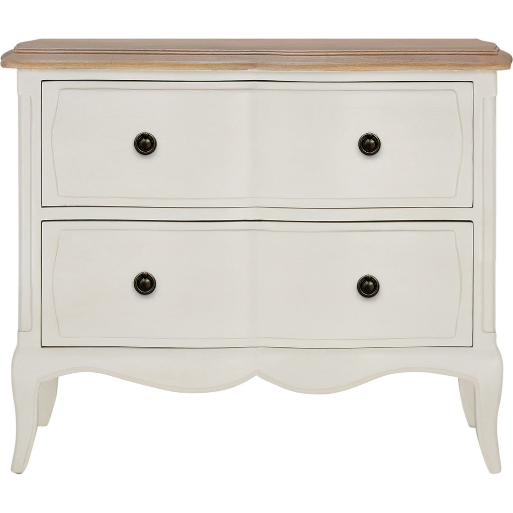 Amelie 2 Drawer Wide Bedside