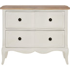 Amelie 2 Drawer Wide Bedside