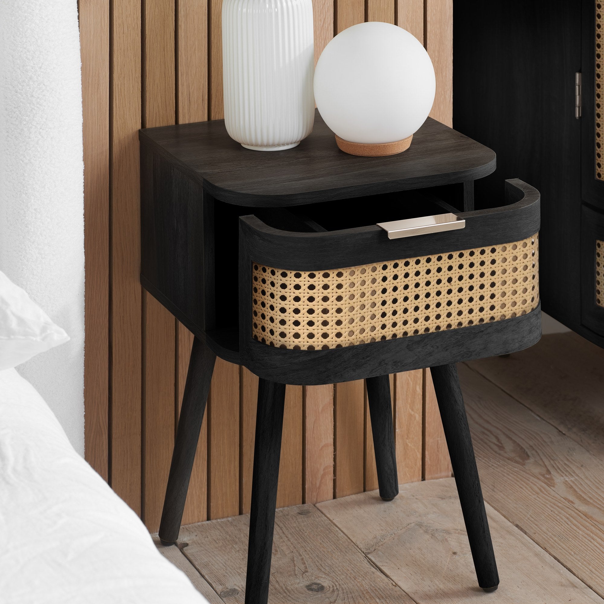 Noah 1 Drawer Bedside