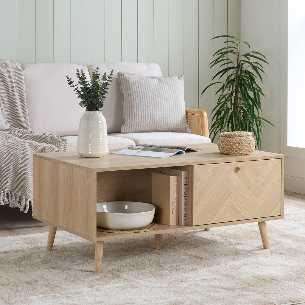 Herringford 1 Drawer Coffee Table