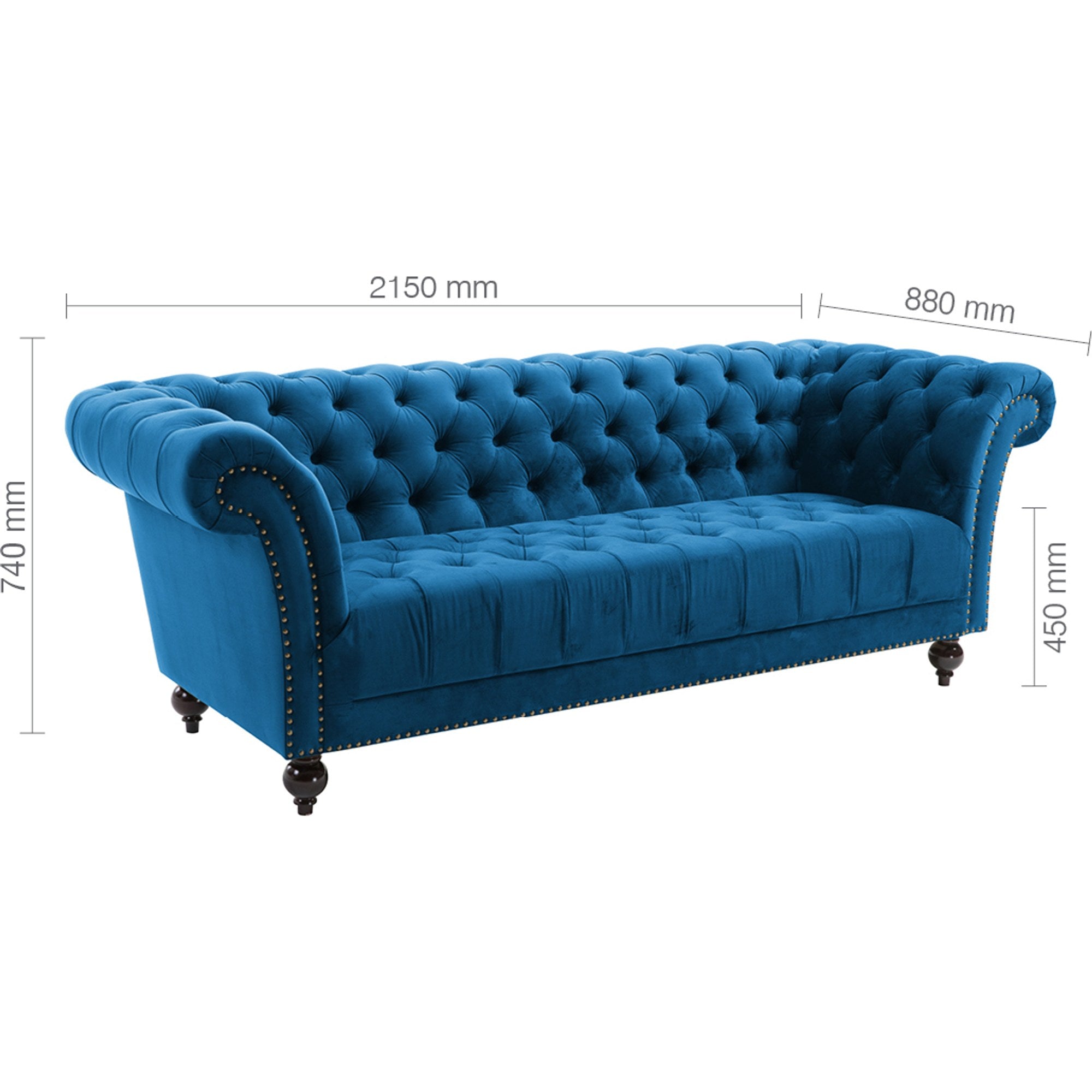 Chester 3 Seater Sofa