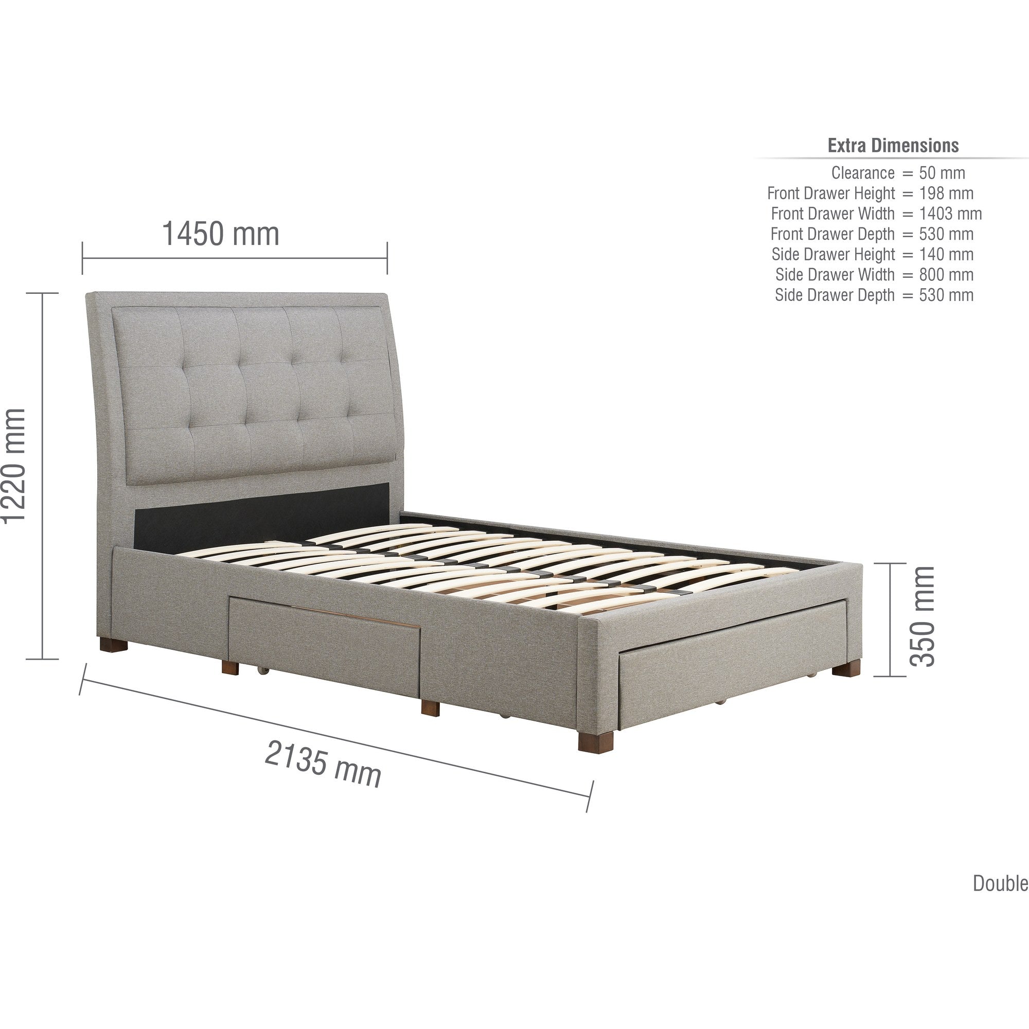 Shelby Double Bed