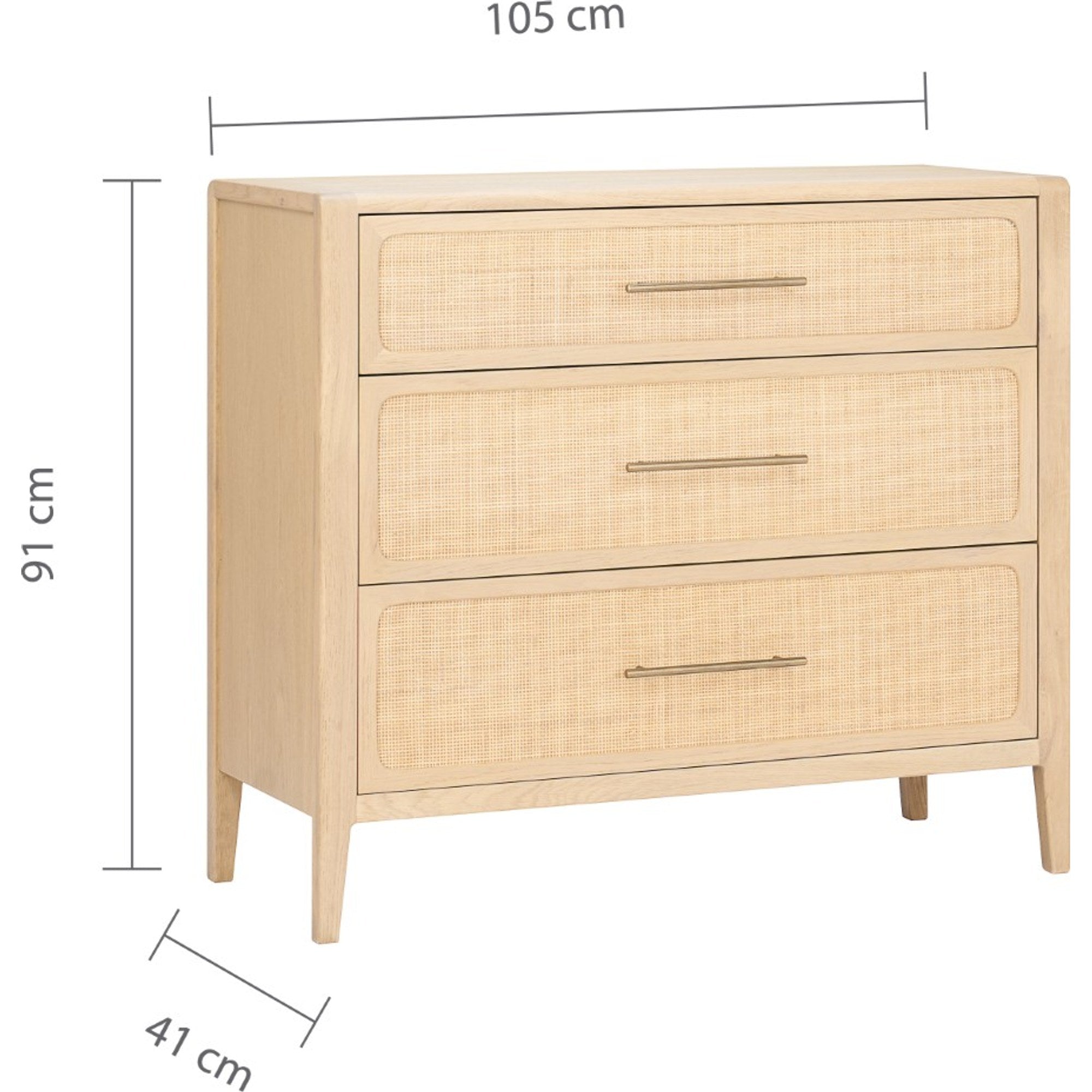 Casera 3 Drawer Chest