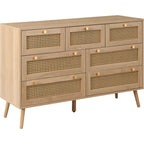 Croxley 7 Drawer Rattan Chest