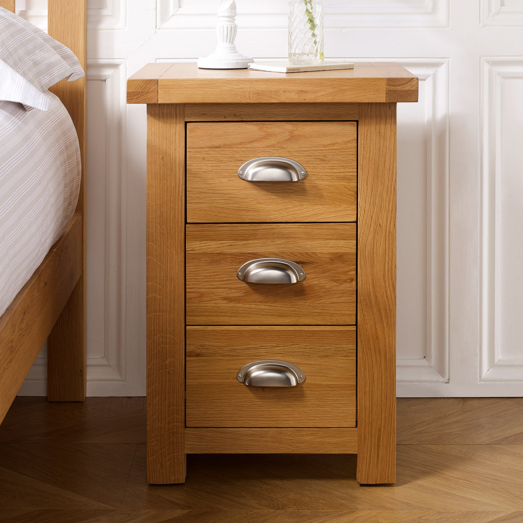 Woburn Large 3 Drawer Bedside