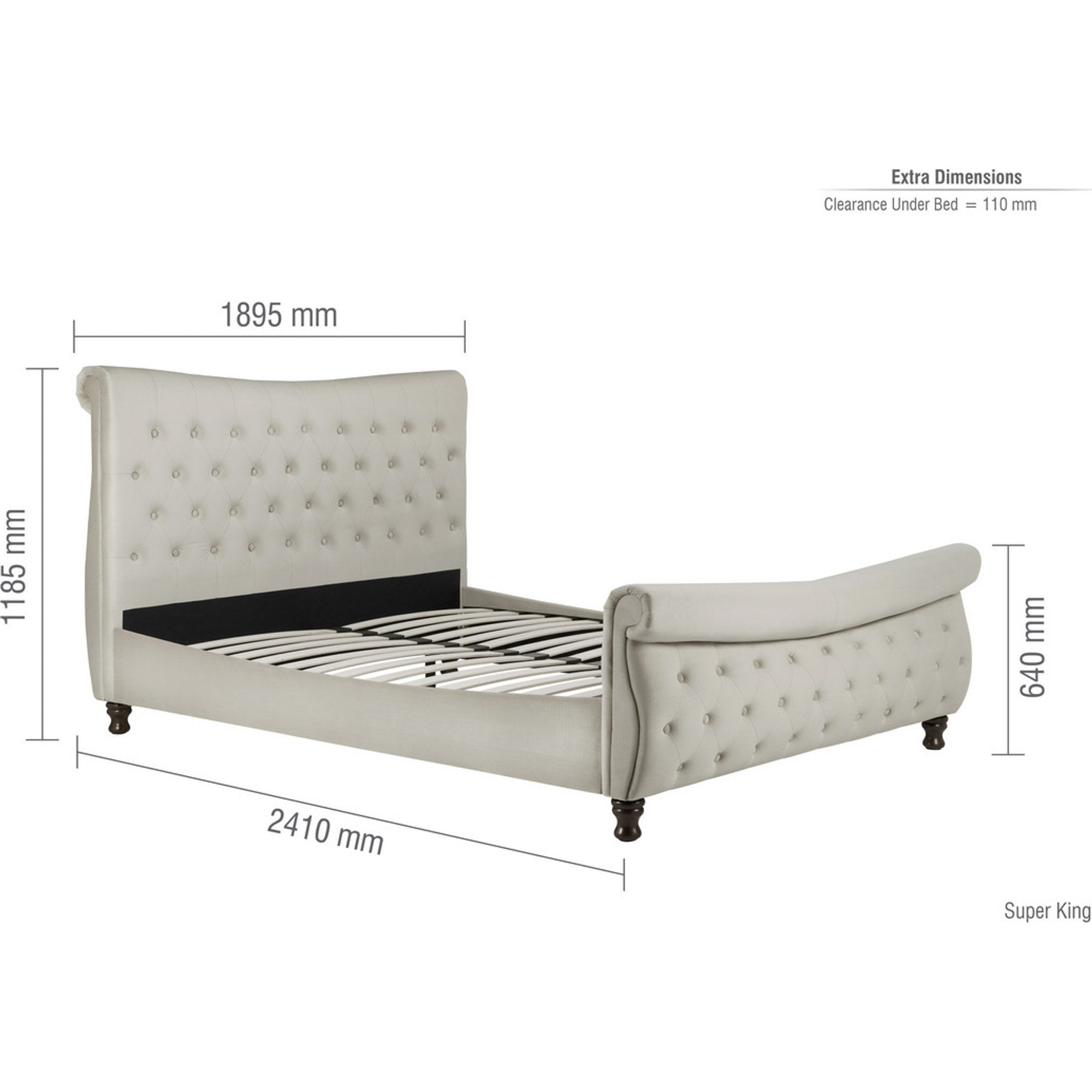 Copenhagen Super King Bed