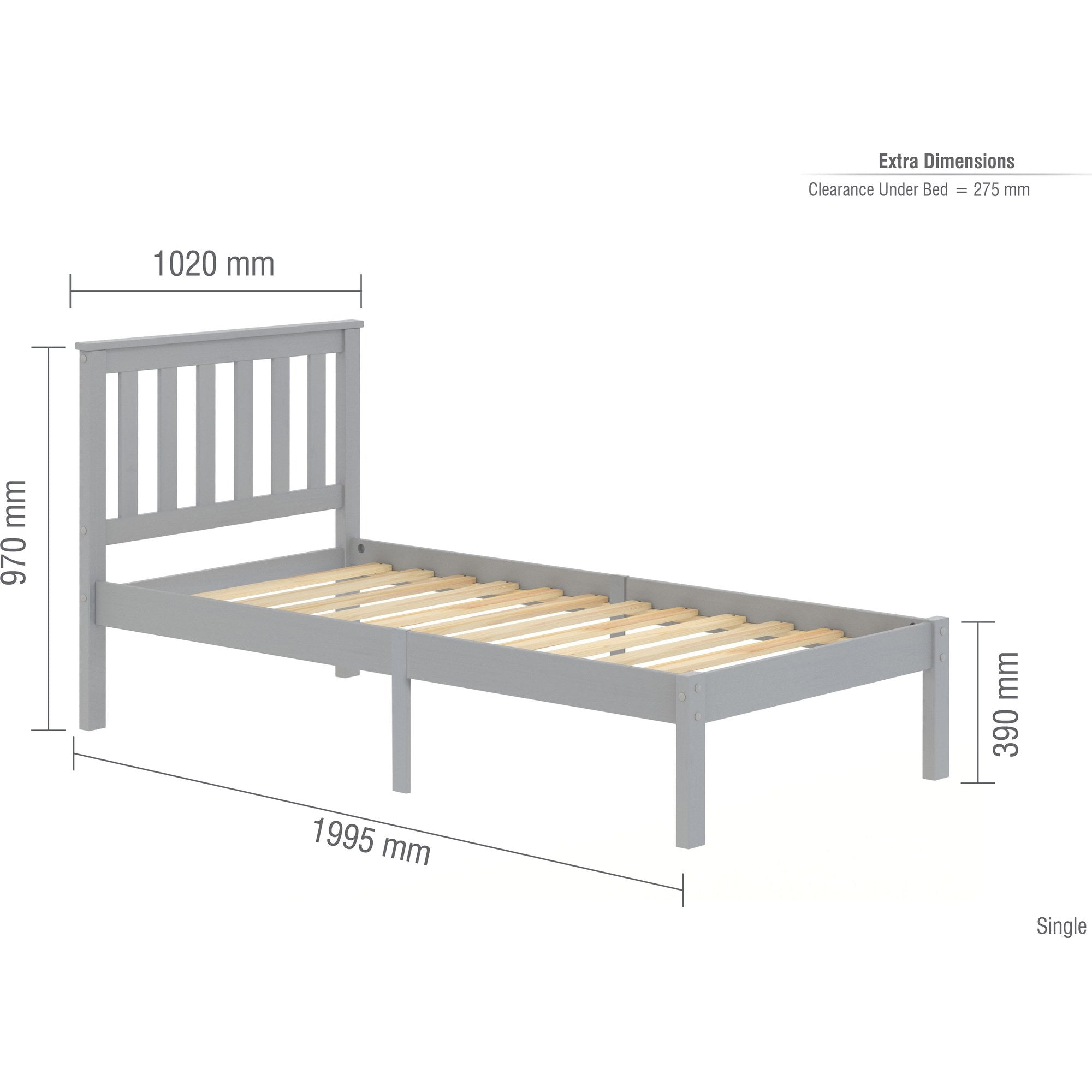 Denver Single Bed