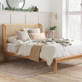 Astrid King Rattan Bed