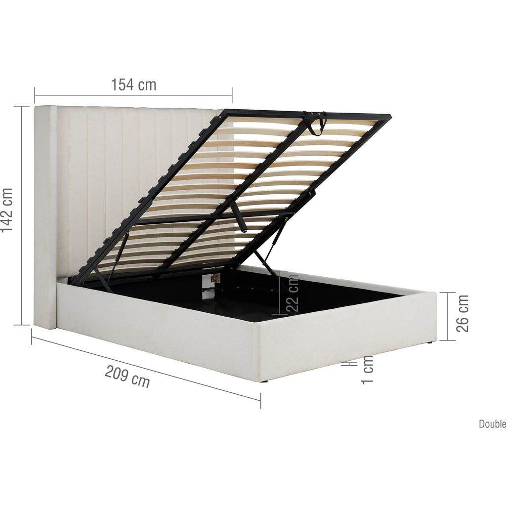 Maisey Ottoman Bed Double