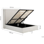 Maisey Ottoman Bed Double