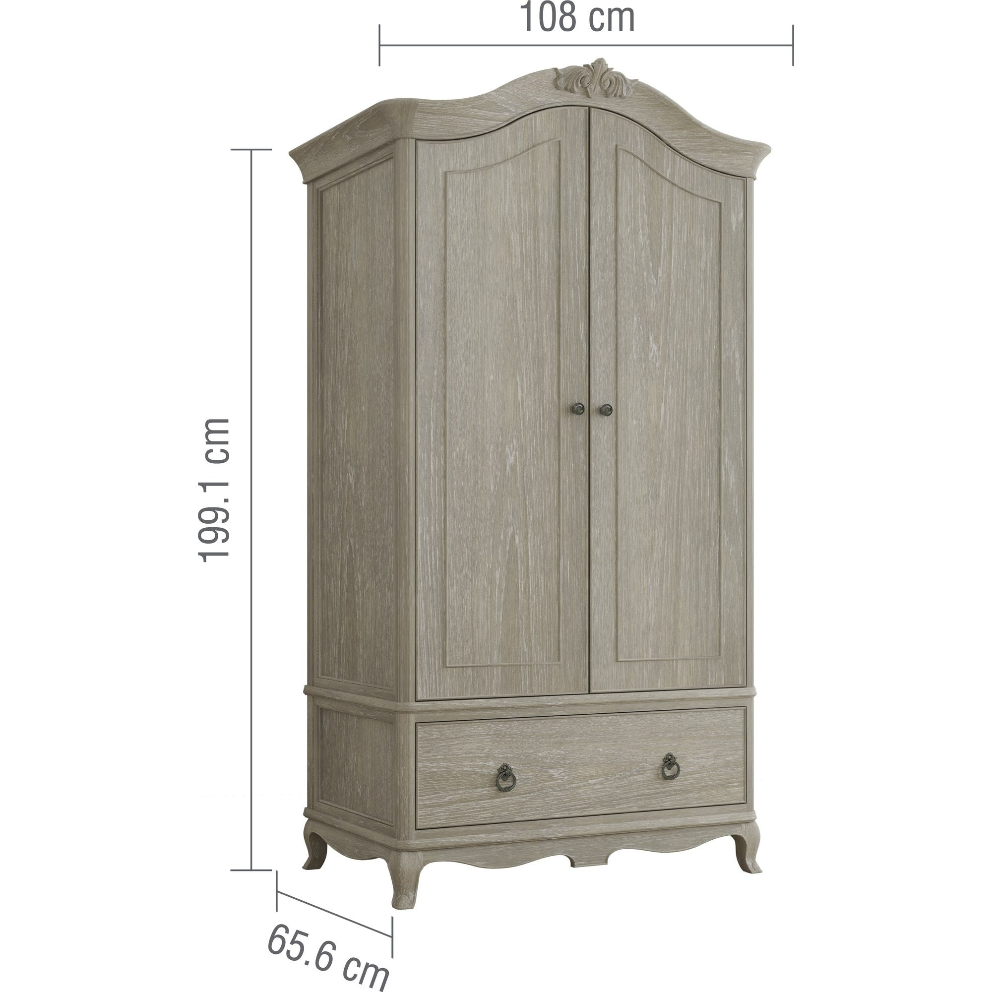 Camille Double Wardrobe