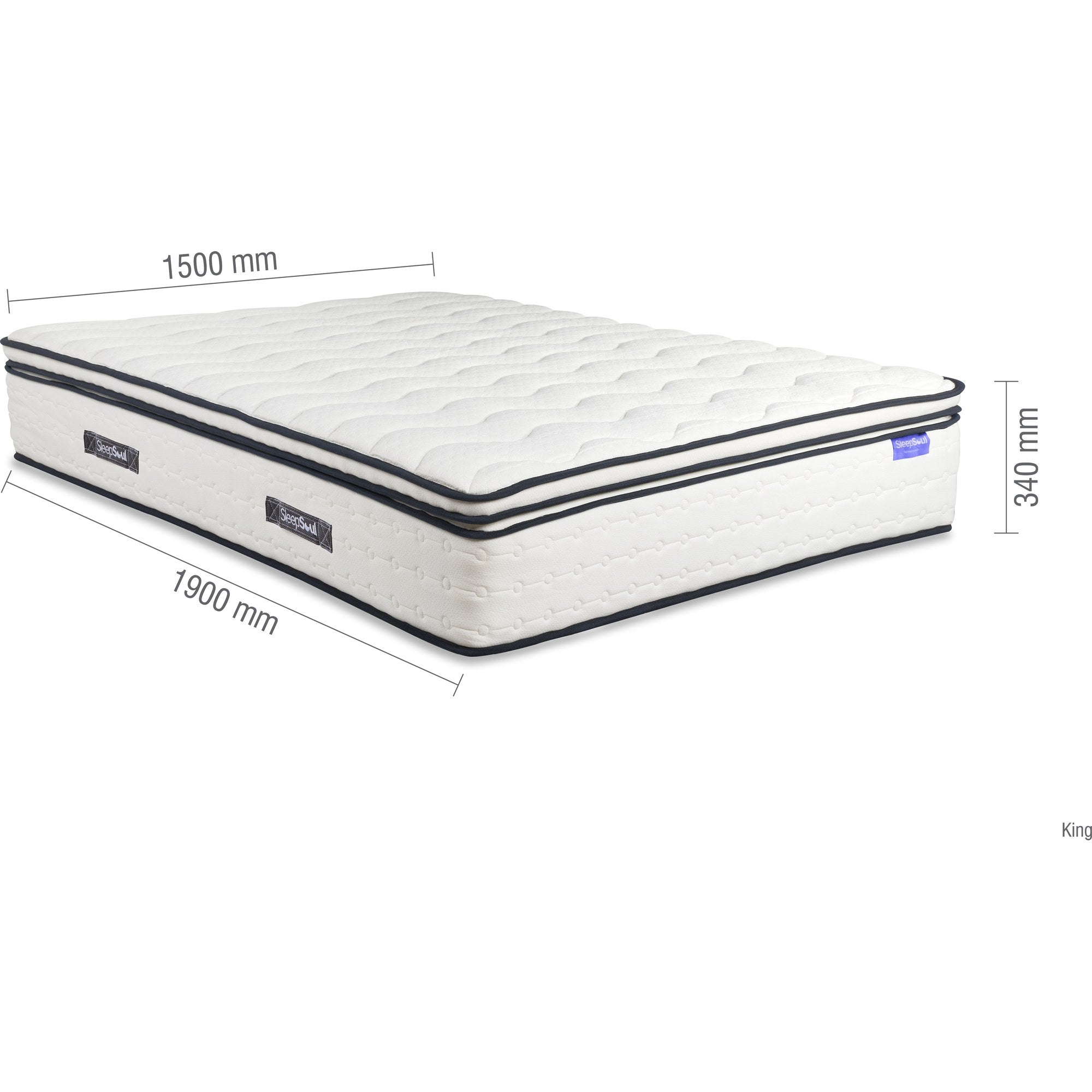 SleepSoul Space King Mattress