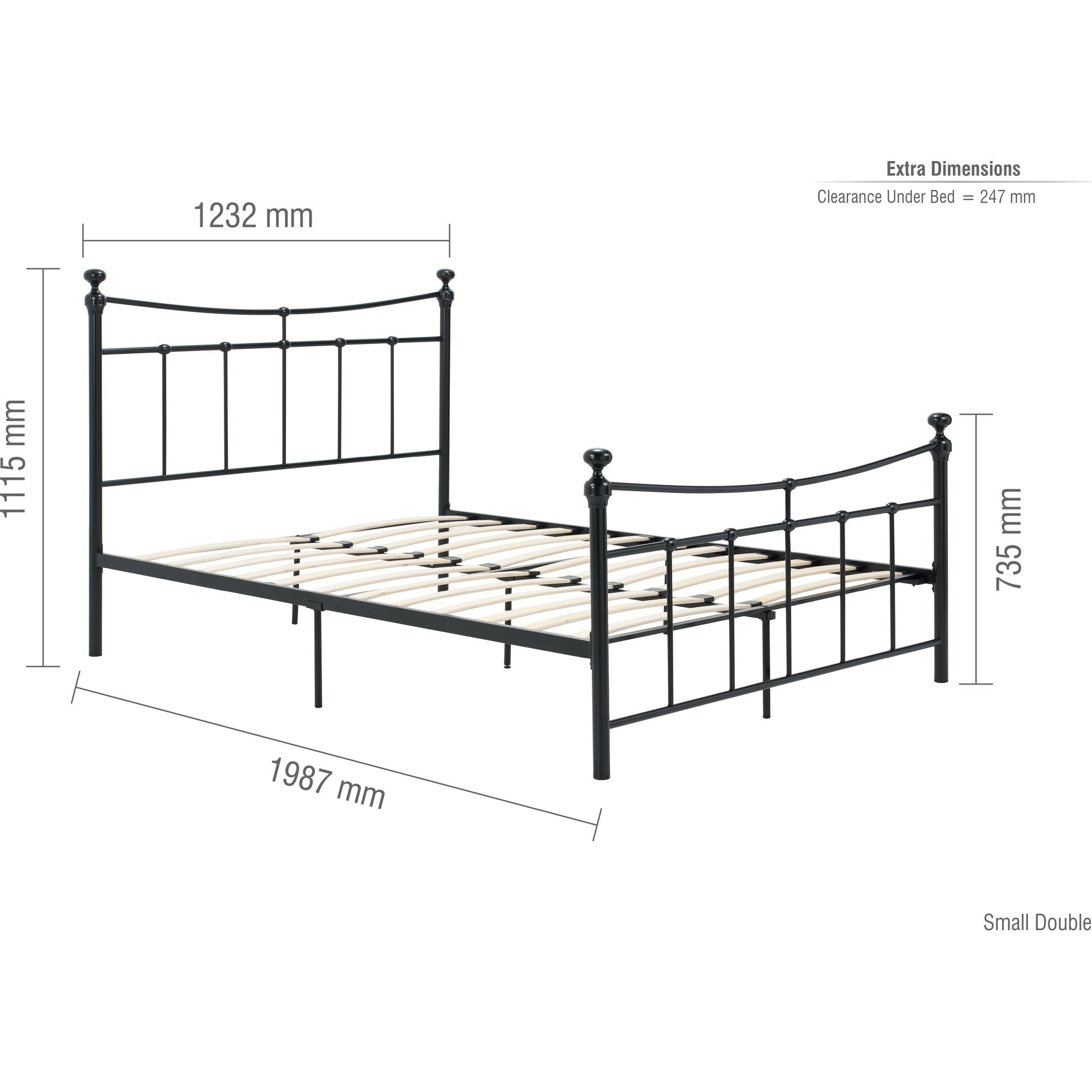 Emily Small Double Bed