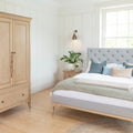 Toulon 2 Door 1 Drawer Wardrobe With Mirror